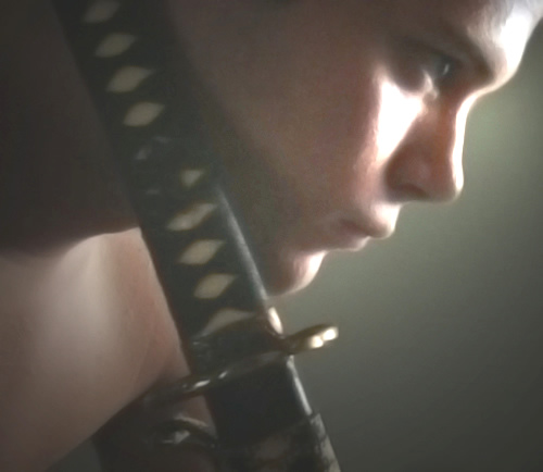 Student with katana Student with katana